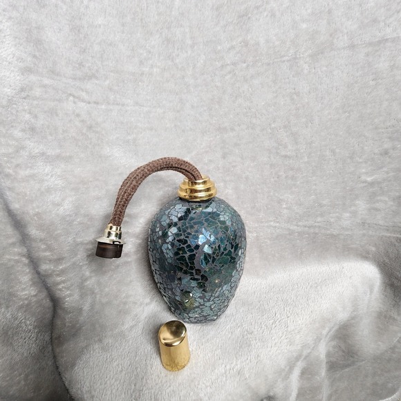 Black & Mirrored Mosaic Fragrance Diffuser/ Lamp - Picture 5 of 5